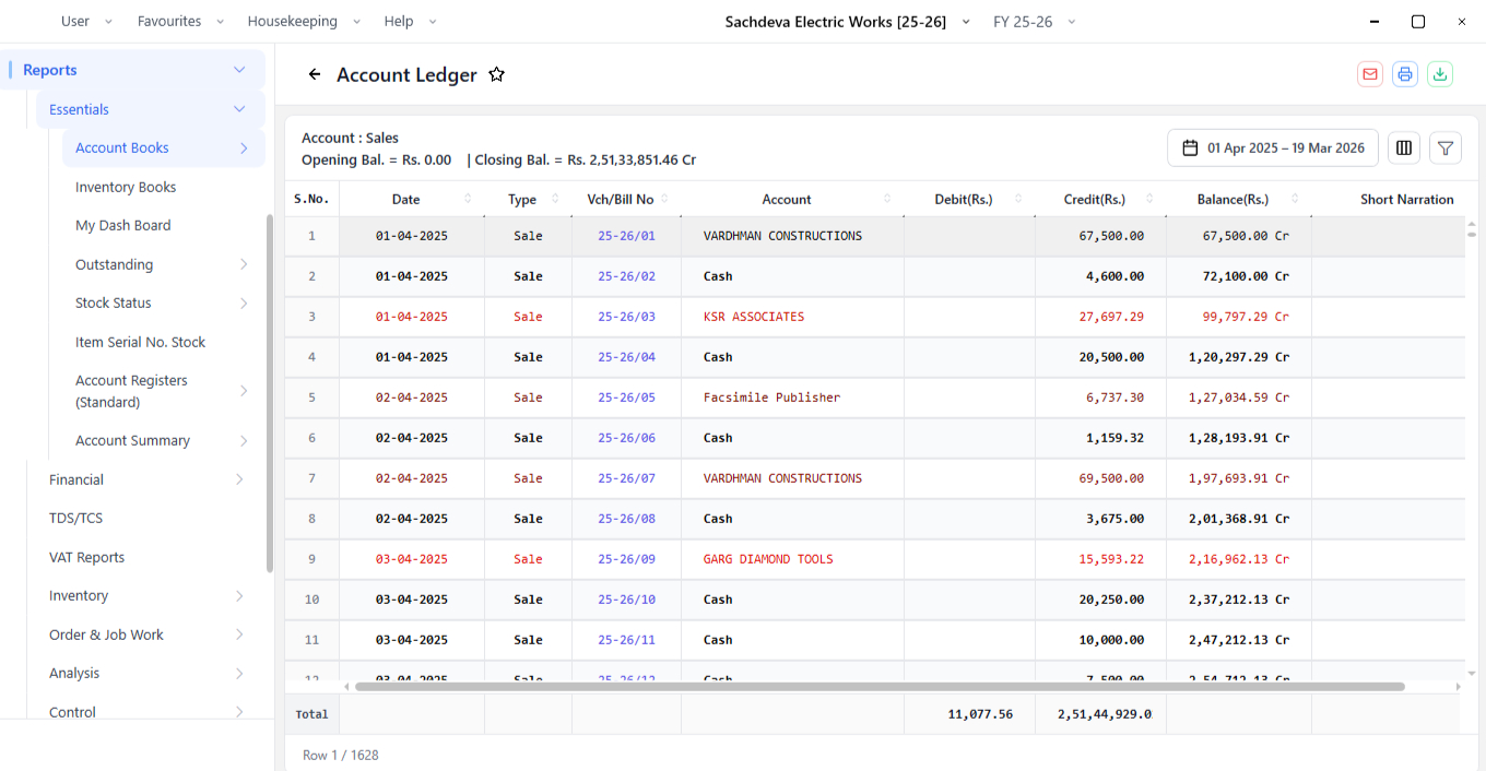 BUSY More capabilities software screen